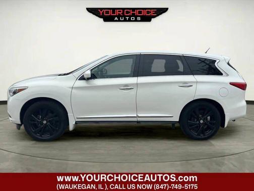 Moonlight White 2014 INFINITI QX60 AWD 4dr