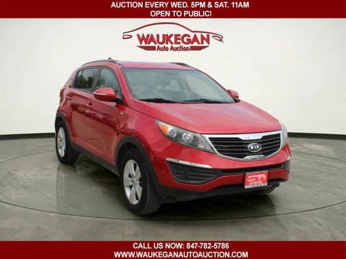 Signal Red 2011 Kia Sportage AWD 4dr LX
