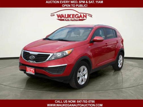 Signal Red 2011 Kia Sportage AWD 4dr LX