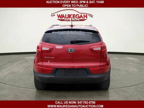 Signal Red 2011 Kia Sportage AWD 4dr LX