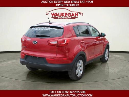 Signal Red 2011 Kia Sportage AWD 4dr LX