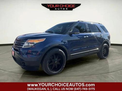 Dark Pearl Blue Metallic 2012 Ford Explorer 4WD 4dr Limited