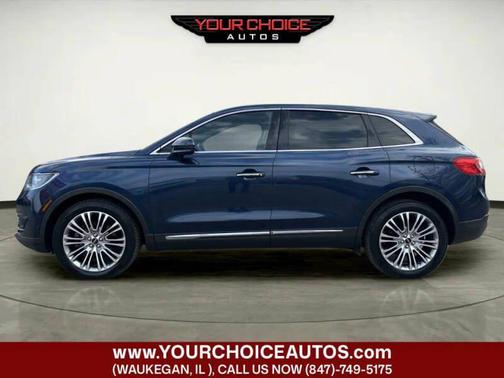 Midnight Sapphire Blue Metallic 2017 Lincoln MKX Reserve AWD
