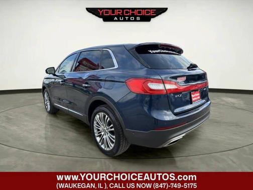 Midnight Sapphire Blue Metallic 2017 Lincoln MKX Reserve AWD