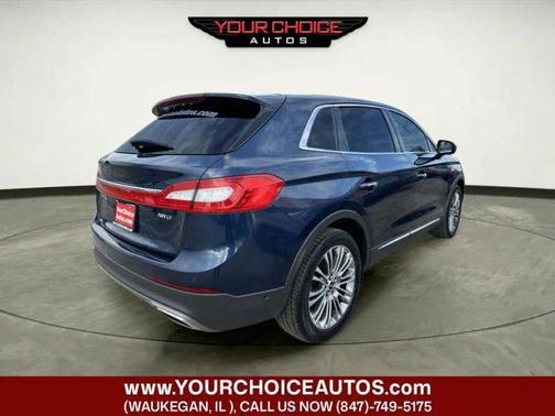 Midnight Sapphire Blue Metallic 2017 Lincoln MKX Reserve AWD