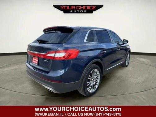 Midnight Sapphire Blue Metallic 2017 Lincoln MKX Reserve AWD