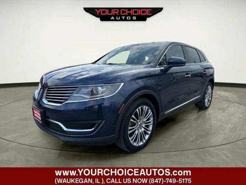 Midnight Sapphire Blue Metallic 2017 Lincoln MKX Reserve AWD