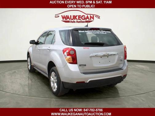 Silver Ice Metallic 2014 Chevrolet Equinox AWD 4dr LS