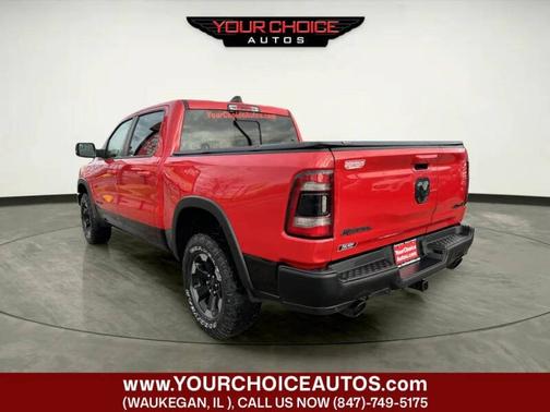 Flame Red Clearcoat 2020 RAM 1500 Rebel 4x4 Crew Cab 5'7" Box