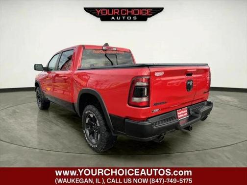 Flame Red Clearcoat 2020 RAM 1500 Rebel 4x4 Crew Cab 5'7" Box
