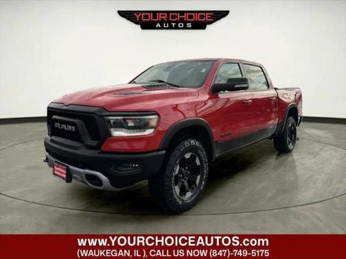 Flame Red Clearcoat 2020 RAM 1500 Rebel 4x4 Crew Cab 5'7" Box