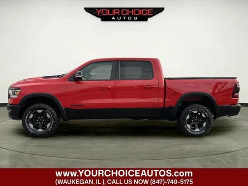 Flame Red Clearcoat 2020 RAM 1500 Rebel 4x4 Crew Cab 5'7" Box