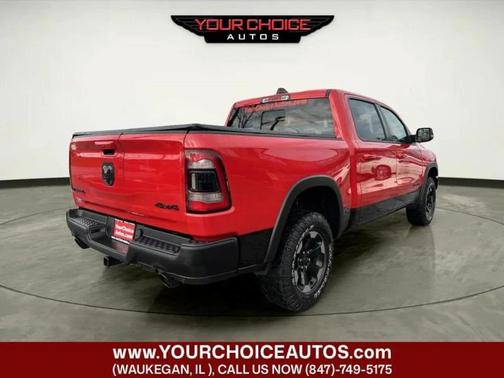 Flame Red Clearcoat 2020 RAM 1500 Rebel 4x4 Crew Cab 5'7" Box