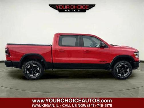 Flame Red Clearcoat 2020 RAM 1500 Rebel 4x4 Crew Cab 5'7" Box