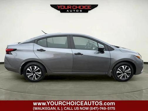 Gun Metallic 2021 Nissan Versa S CVT