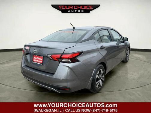Gun Metallic 2021 Nissan Versa S CVT