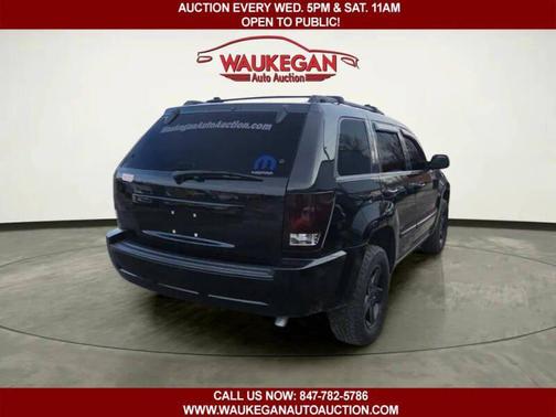 Black 2007 Jeep Grand Cherokee 4WD 4dr Laredo