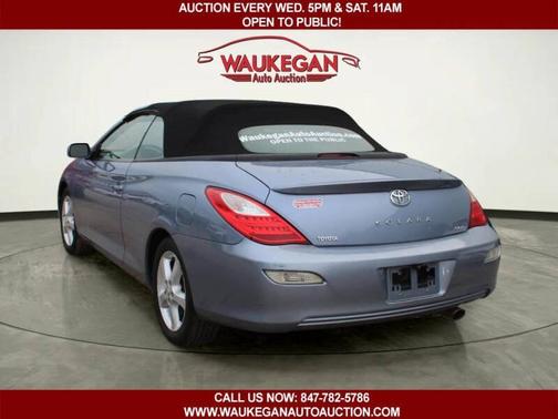 Blue Streak Metallic 2008 Toyota Camry Solara 2dr Conv V6 Auto SLE (Natl)