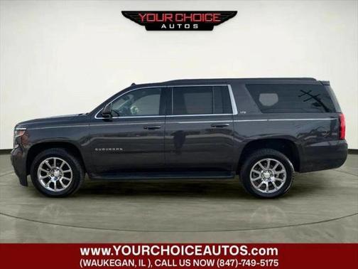 Slate Grey Metallic 2015 Chevrolet Suburban 4WD 4dr LT