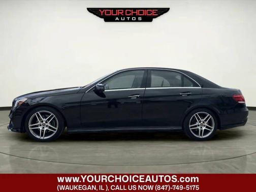 Black 2016 Mercedes-Benz E-Class 4dr Sdn E 350 Sport 4MATIC
