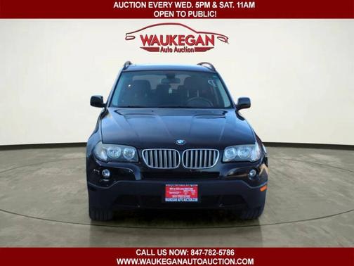 Black Sapphire Metallic 2008 BMW X3 AWD 4dr 3.0si