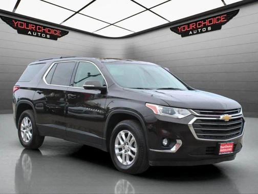 Black Currant Metallic 2019 Chevrolet Traverse AWD 4dr LT Leather w/3LT