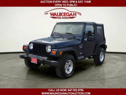 Patriot Blue Pearl 2002 Jeep Wrangler 2dr X