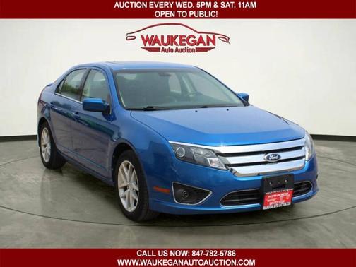 Blue Flame 2012 Ford Fusion 4dr Sdn SEL FWD