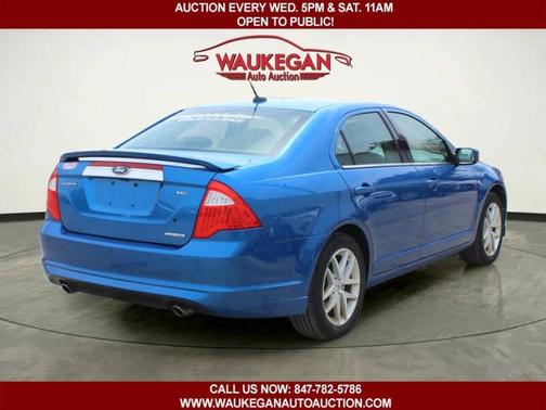 Blue Flame 2012 Ford Fusion 4dr Sdn SEL FWD