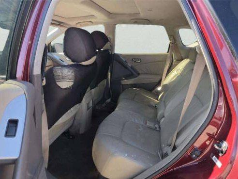 Red 2009 Nissan Murano AWD 4dr SL