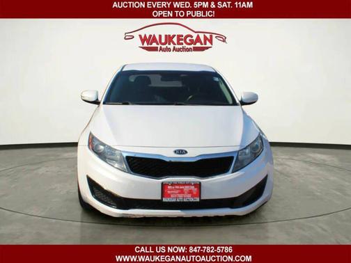 Snow White Pearl 2011 Kia Optima 4dr Sdn 2.4L Auto LX