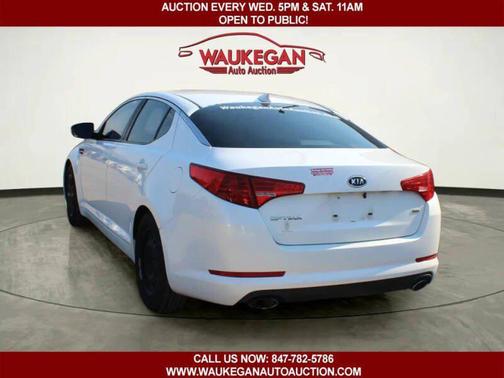 Snow White Pearl 2011 Kia Optima 4dr Sdn 2.4L Auto LX