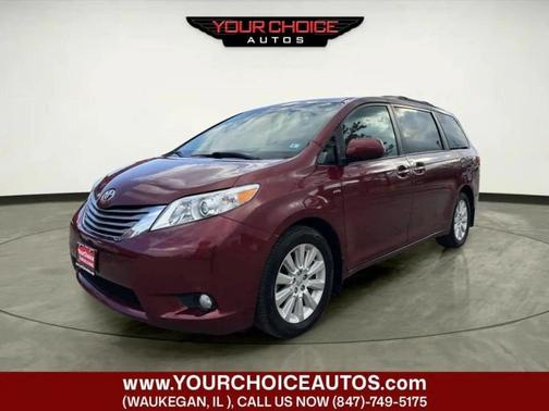 Salsa Red Pearl 2016 Toyota Sienna 5dr 7-Pass Van XLE AWD (Natl)