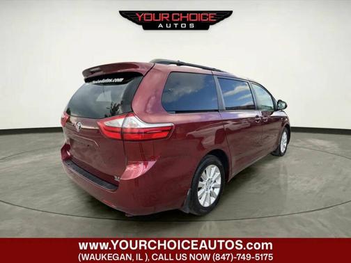 Salsa Red Pearl 2016 Toyota Sienna 5dr 7-Pass Van XLE AWD (Natl)