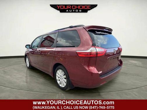 Salsa Red Pearl 2016 Toyota Sienna 5dr 7-Pass Van XLE AWD (Natl)
