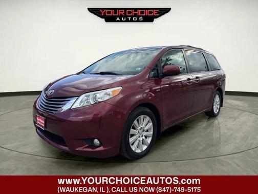 Salsa Red Pearl 2016 Toyota Sienna 5dr 7-Pass Van XLE AWD (Natl)
