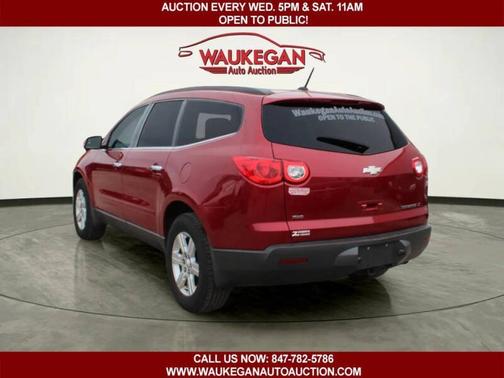 Crystal Red Tintcoat 2012 Chevrolet Traverse AWD 4dr LT w/2LT