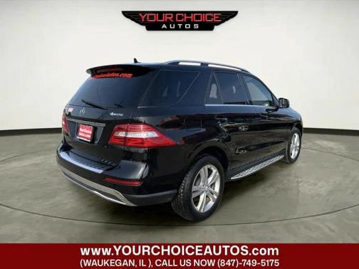 Black 2014 Mercedes-Benz M-Class 4MATIC 4dr ML 350