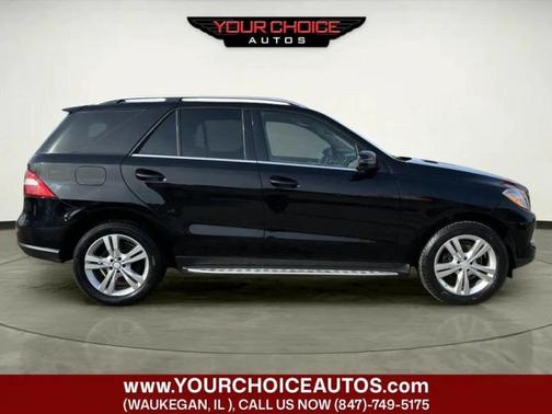 Black 2014 Mercedes-Benz M-Class 4MATIC 4dr ML 350