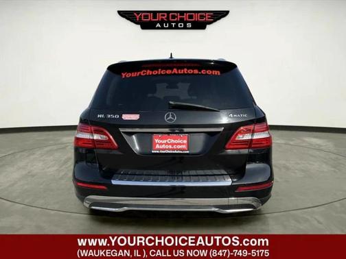 Black 2014 Mercedes-Benz M-Class 4MATIC 4dr ML 350