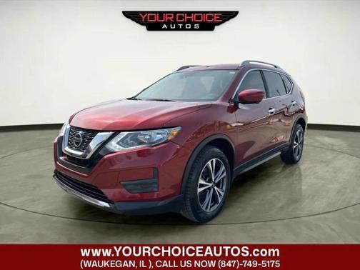 Scarlet Ember Tintcoat 2019 Nissan Rogue AWD SV
