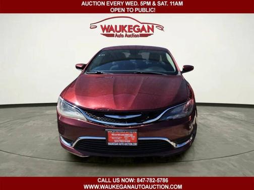 Velvet Red Pearlcoat 2015 Chrysler 200 4dr Sdn Limited FWD