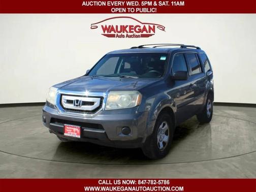 Alabaster Silver Metallic 2011 Honda Pilot 4WD 4dr LX