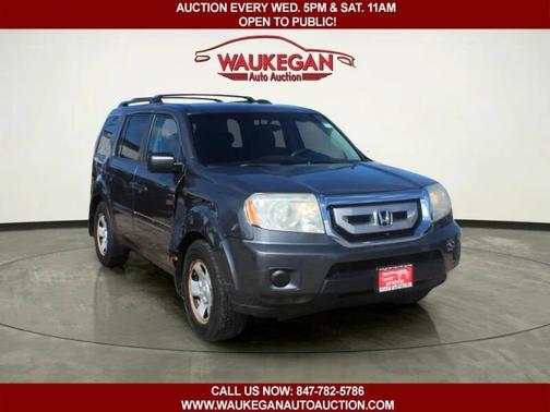 Alabaster Silver Metallic 2011 Honda Pilot 4WD 4dr LX
