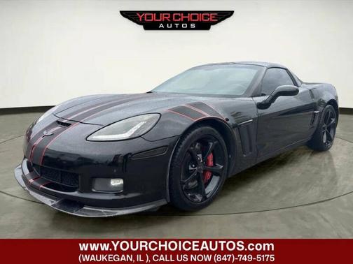 Black 2013 Chevrolet Corvette 2dr Cpe Grand Sport w/3LT