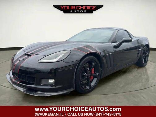 Black 2013 Chevrolet Corvette 2dr Cpe Grand Sport w/3LT