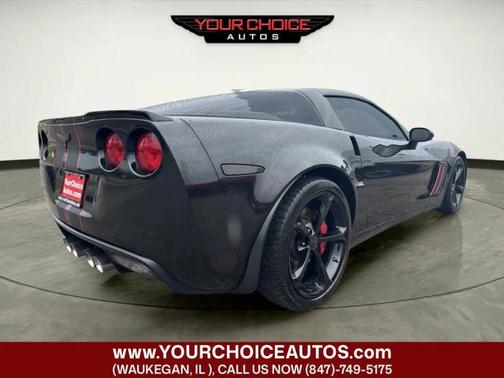 Black 2013 Chevrolet Corvette 2dr Cpe Grand Sport w/3LT