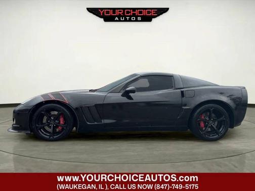 Black 2013 Chevrolet Corvette 2dr Cpe Grand Sport w/3LT