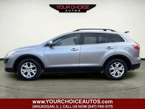 Liquid Silver Metallic 2012 Mazda CX-9 AWD 4dr Touring