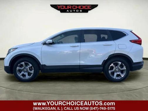Platinum White Pearl 2019 Honda CR-V EX AWD
